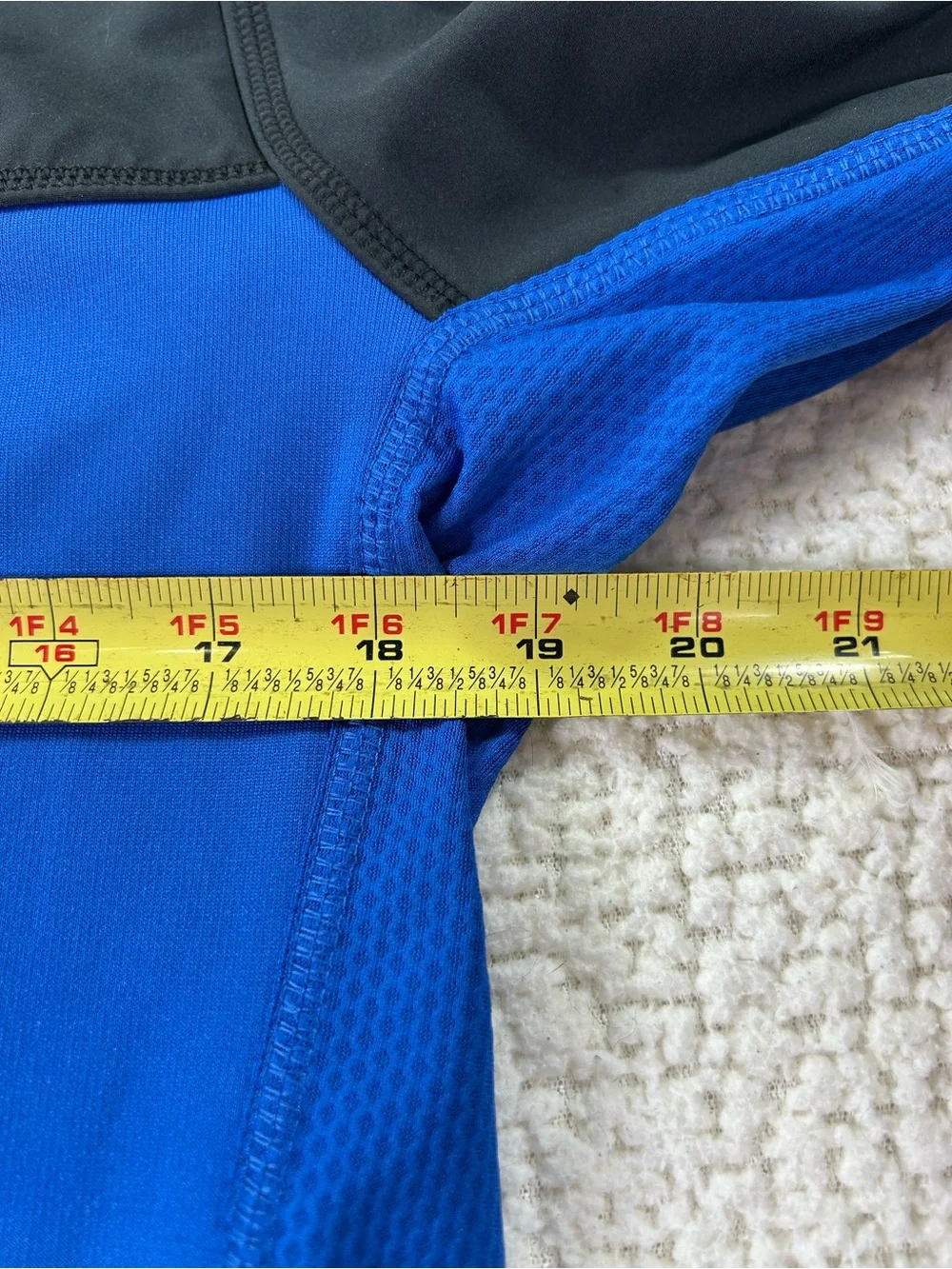 Nike Therma-FIT Fleece 1/4 Zip Pullover Men’s S Royal Blue Training Y2K Sporty
